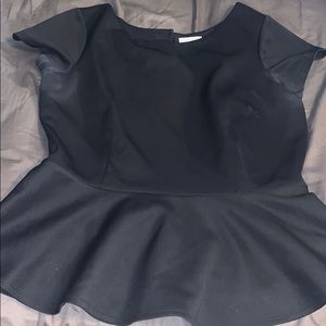 Black Dress Blouse